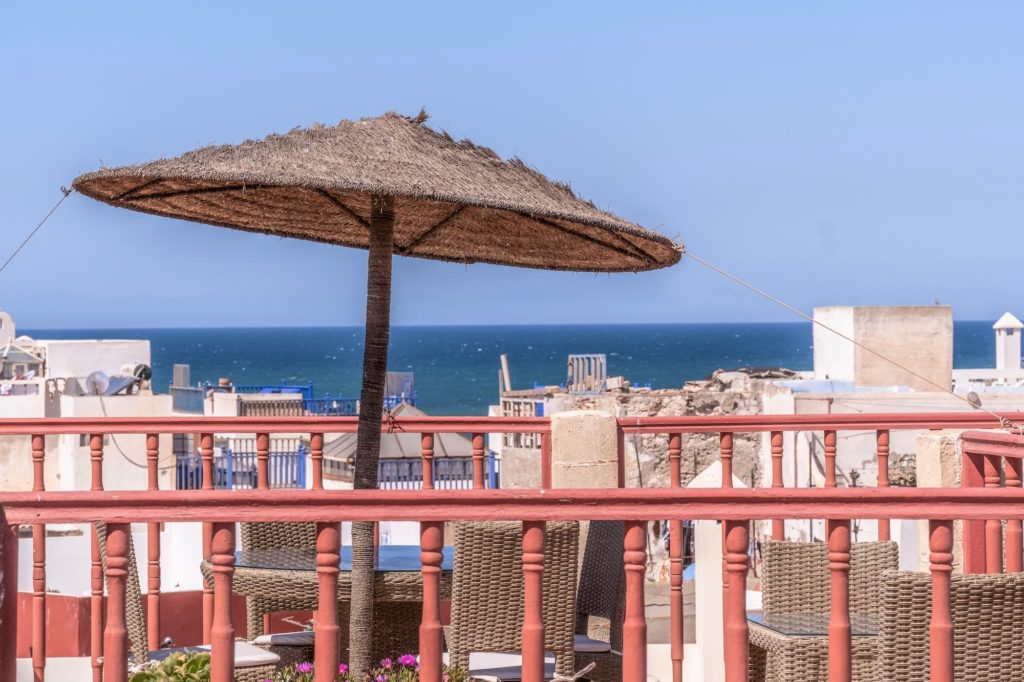 VILLA GARANCE ESSAOUIRA terrasse vue mer