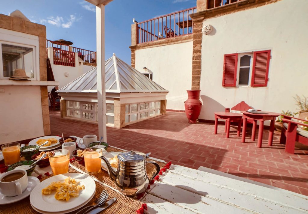 VILLA GARANCE ESSAOUIRA terrasse vue mer